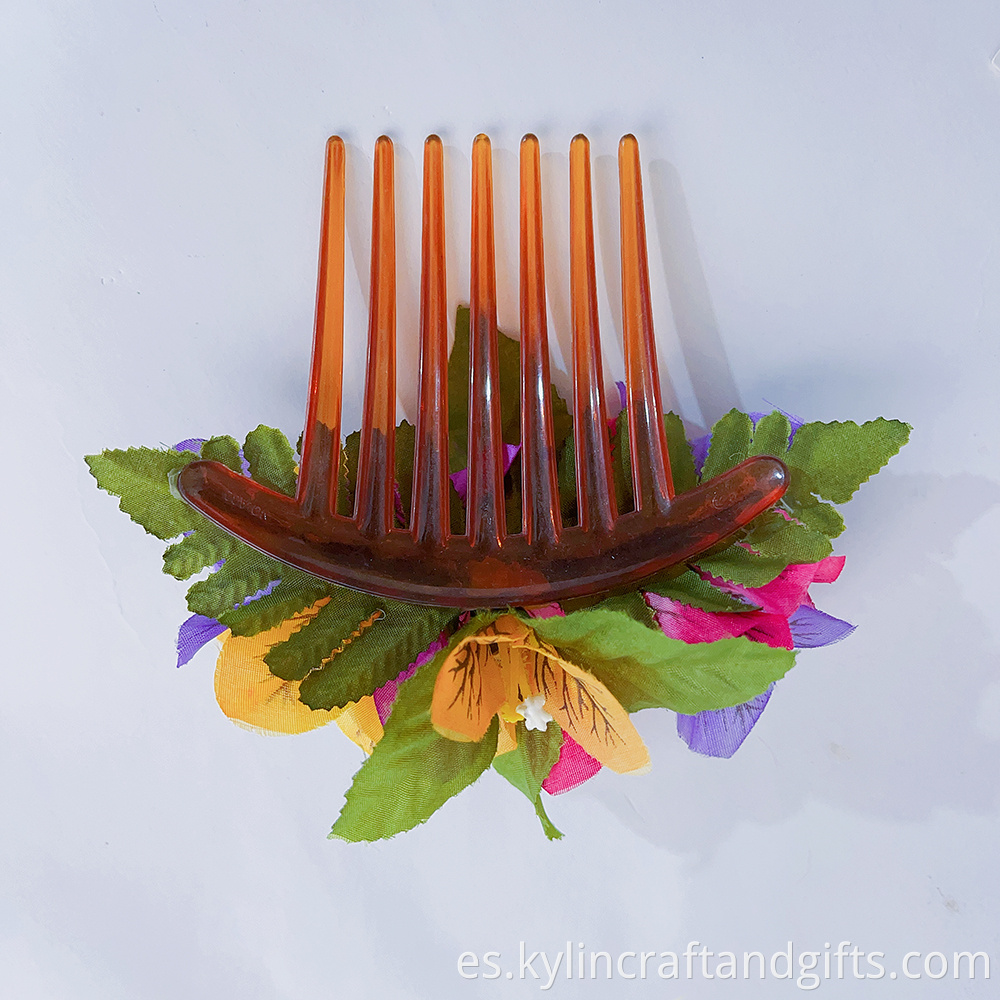 Kn Hc159 Flower Hair Comb